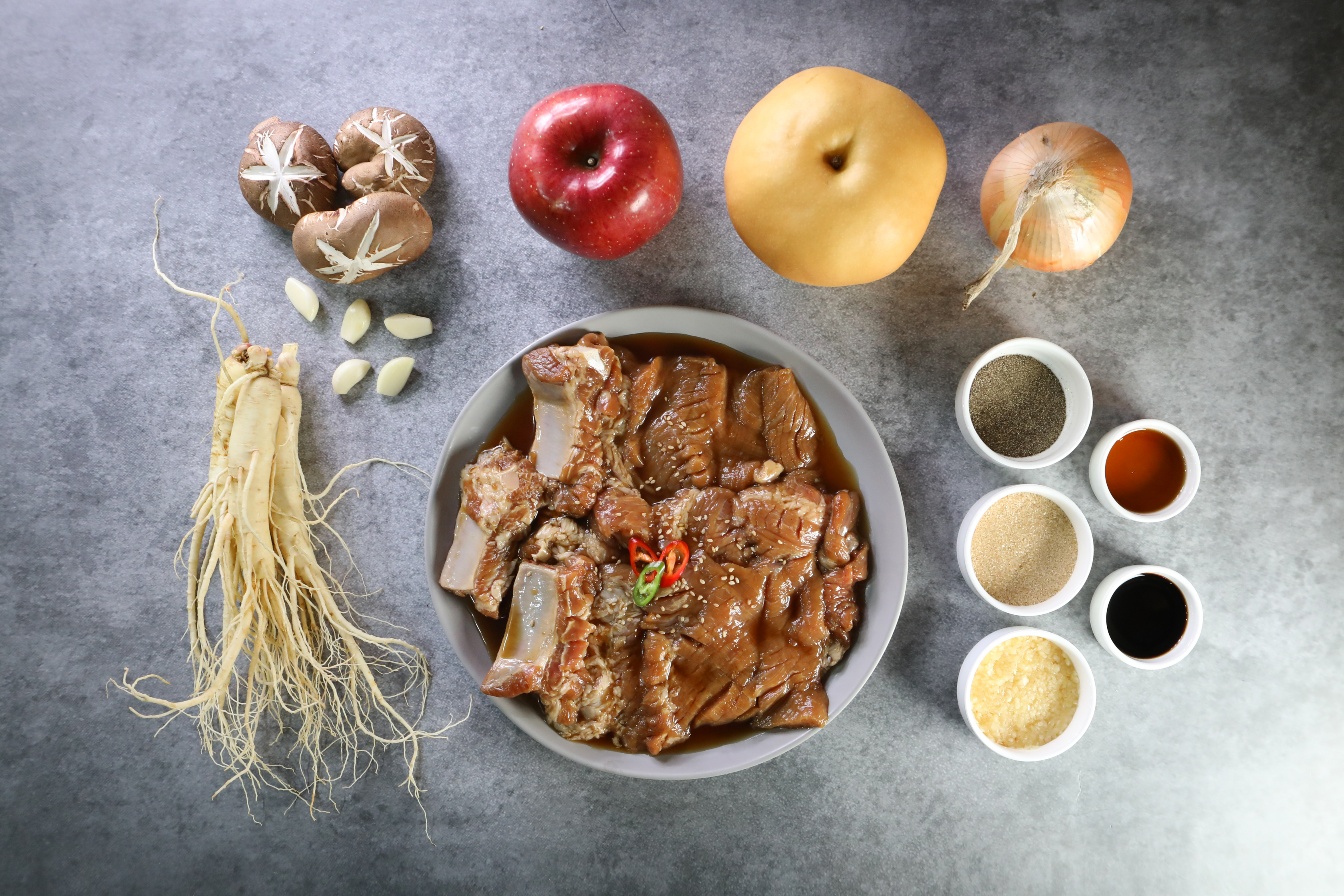 돼지 특제 인삼 양념 갈비 1Kg X 3팩 - 상세 이미지 4