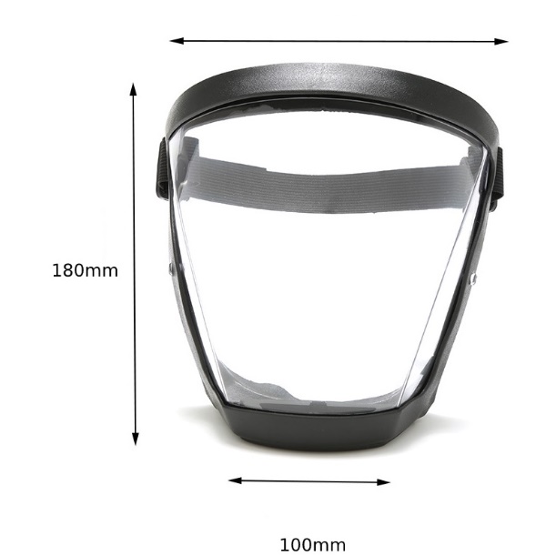 얼굴가림막 작업용안면마스크 고글형 실험보안경 실험용고글 - 상세 이미지 3