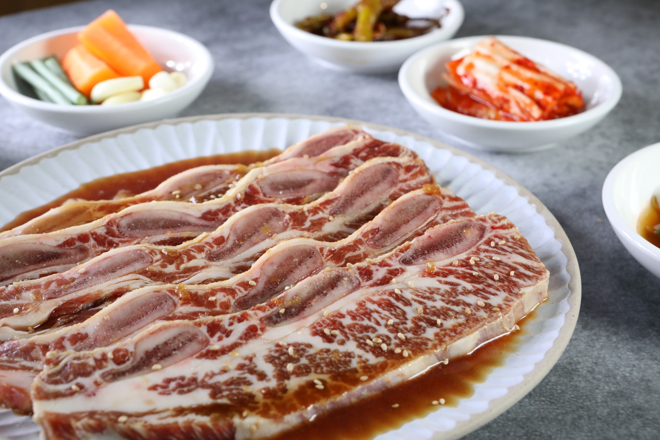 수제 인삼 양념 LA 갈비 1kg