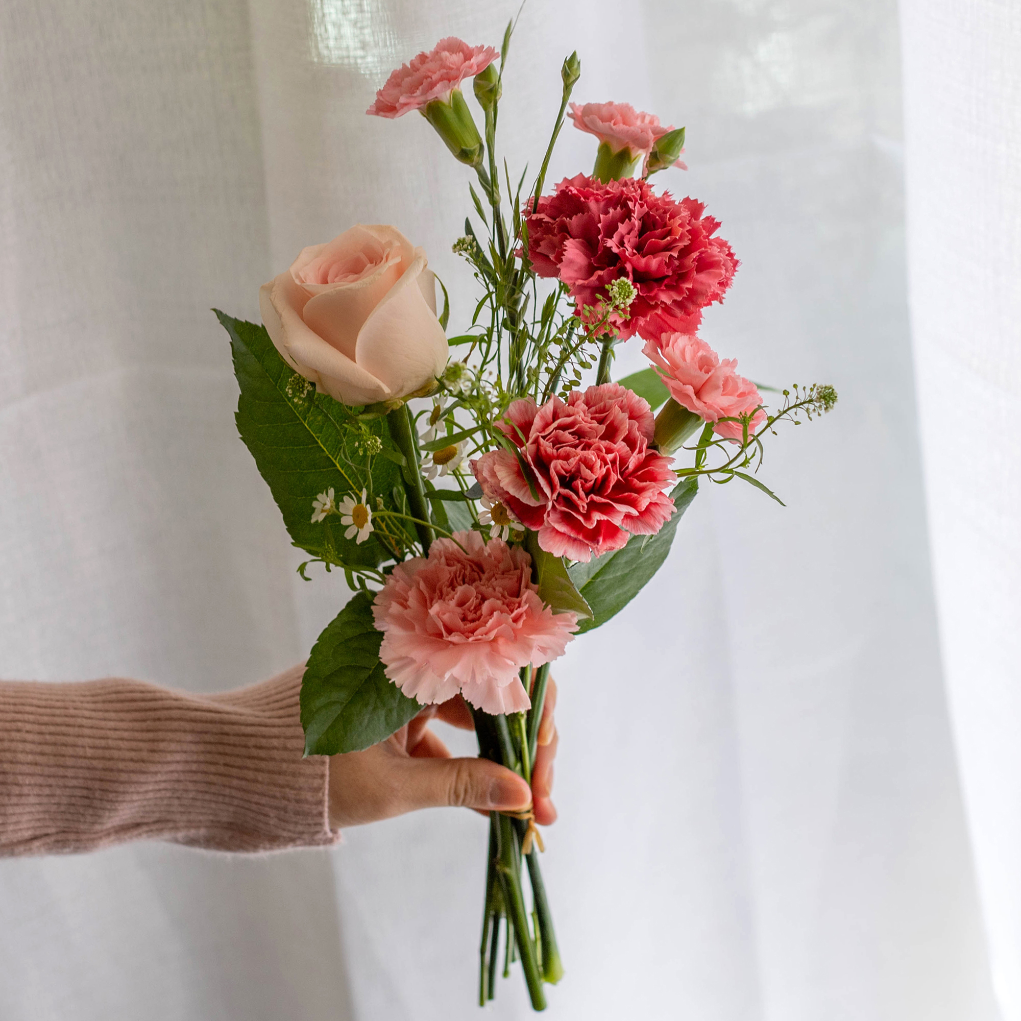 꽃배달 생화 화병세트 꽃다발 장미 꽃바구니 카네이션화분 택배 심플레드