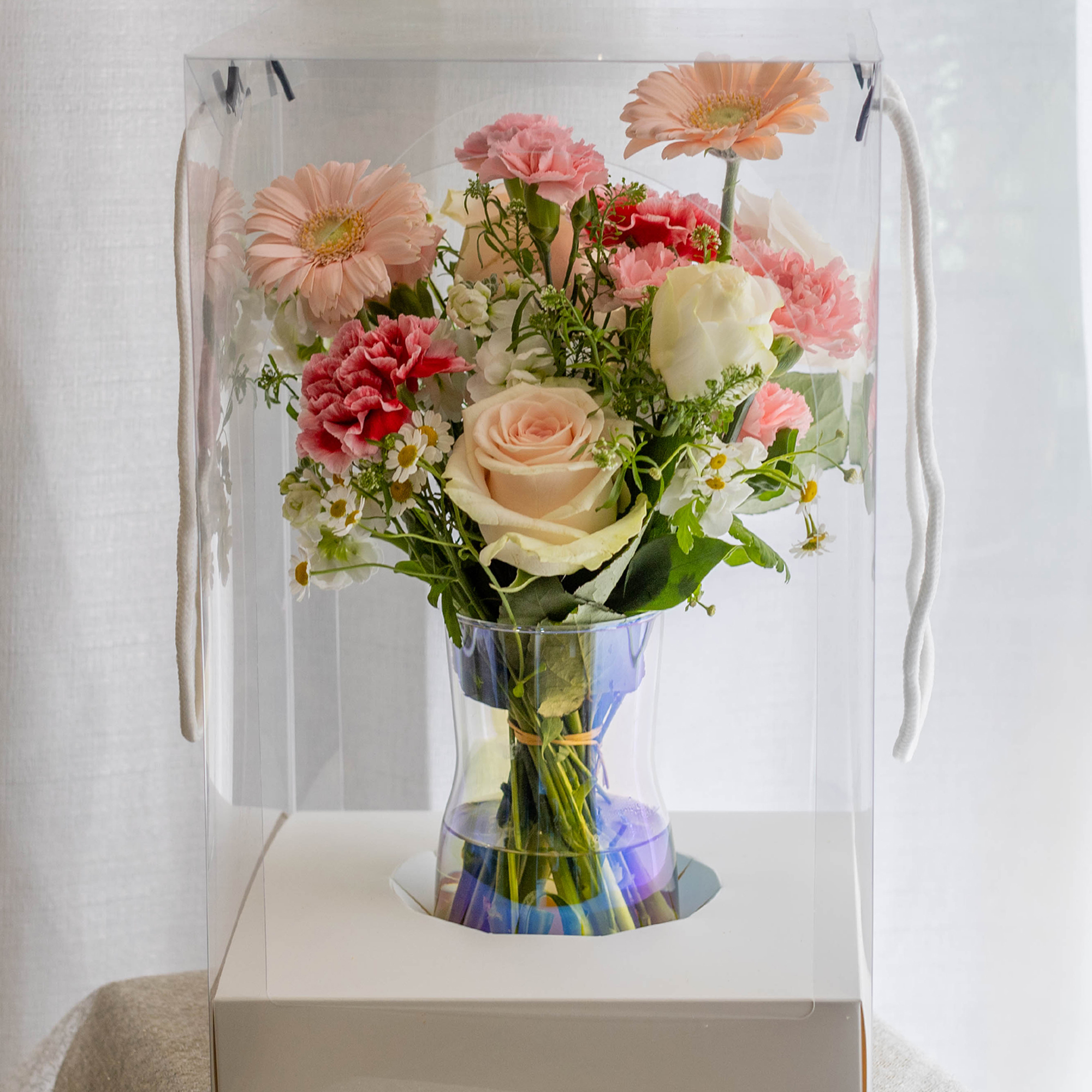 꽃배달 생화 화병세트 꽃다발 장미 꽃바구니 카네이션화분 택배 심플레드