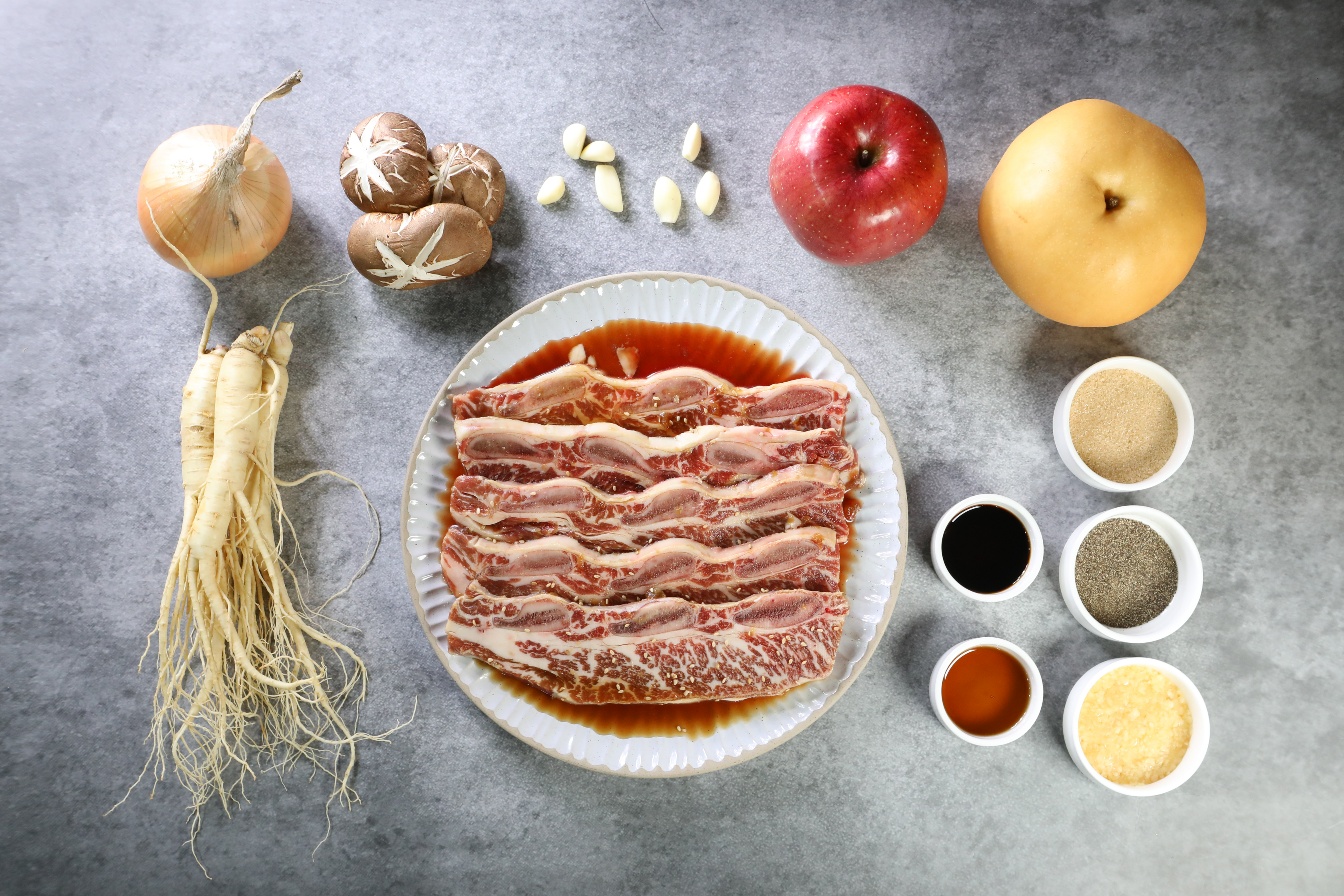 수제 인삼 양념 LA 갈비 1kg 이미지 7