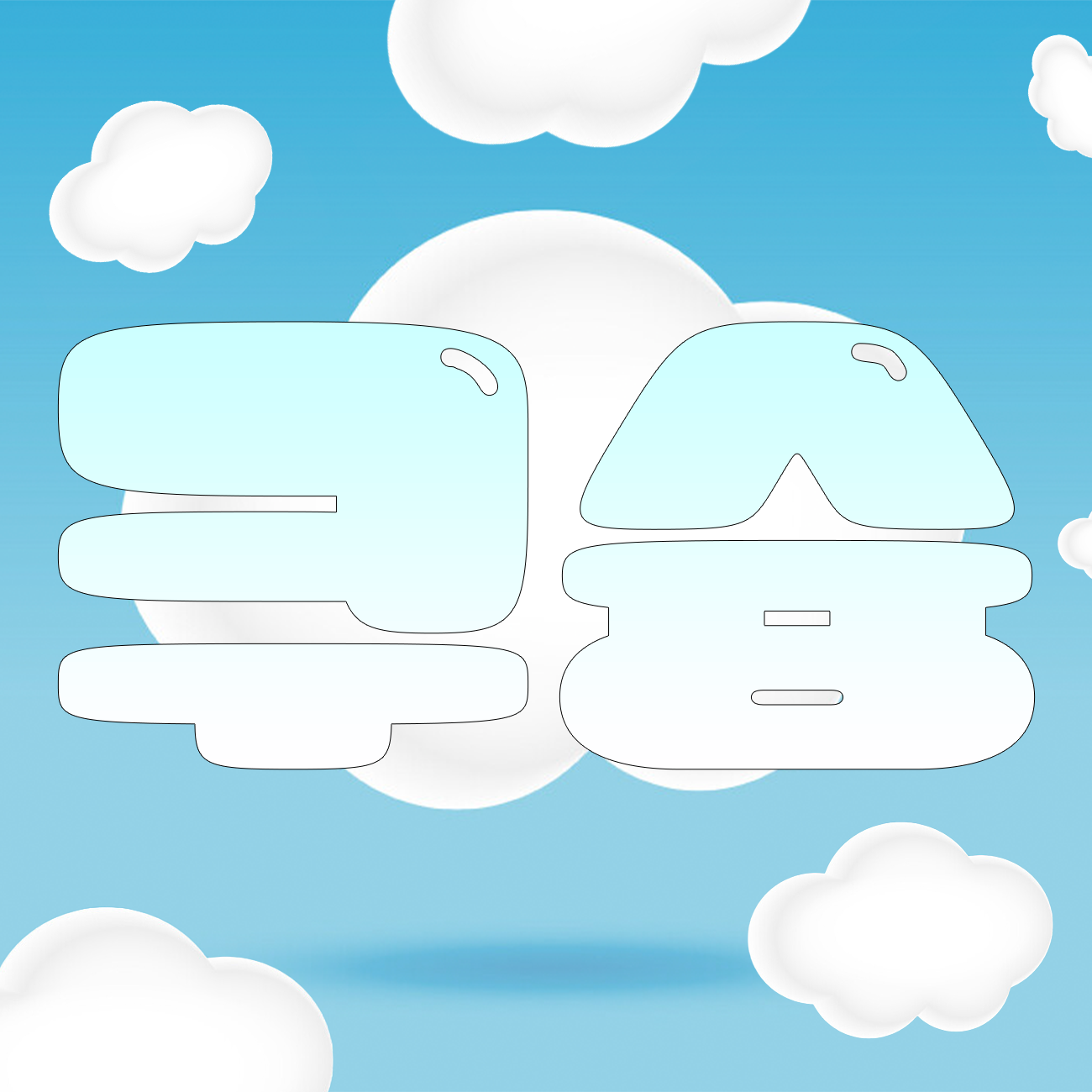 쿠슝 cooshoong 스토어 로고