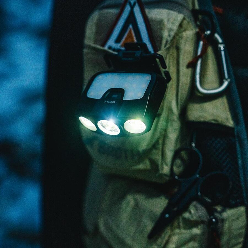 크레모아 캡온 120H 블랙 / 캡라이트 헤드랜턴 모자랜턴