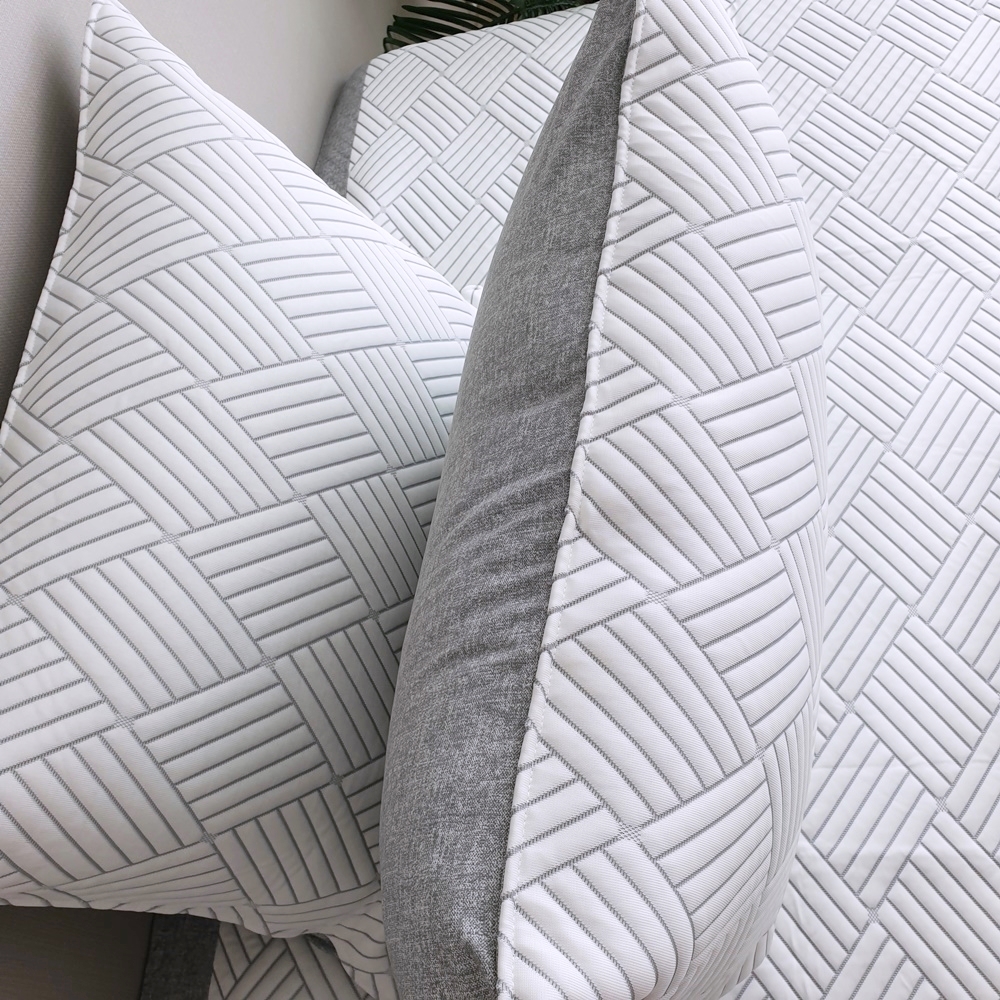 항균 쿨 듀라론 아이스셀 순면 밴딩 냉감 베개커버 2040