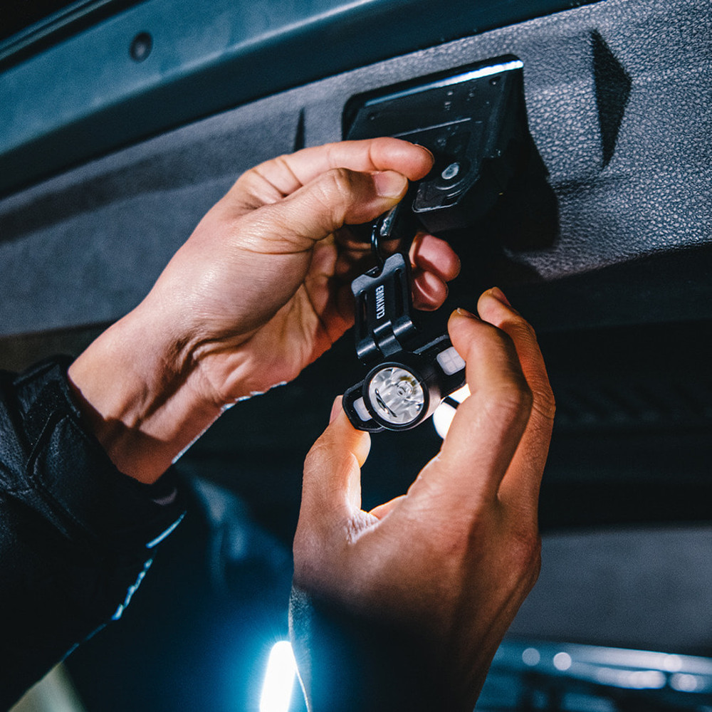 크레모아 캡온 120H 블랙 / 캡라이트 헤드랜턴 모자랜턴