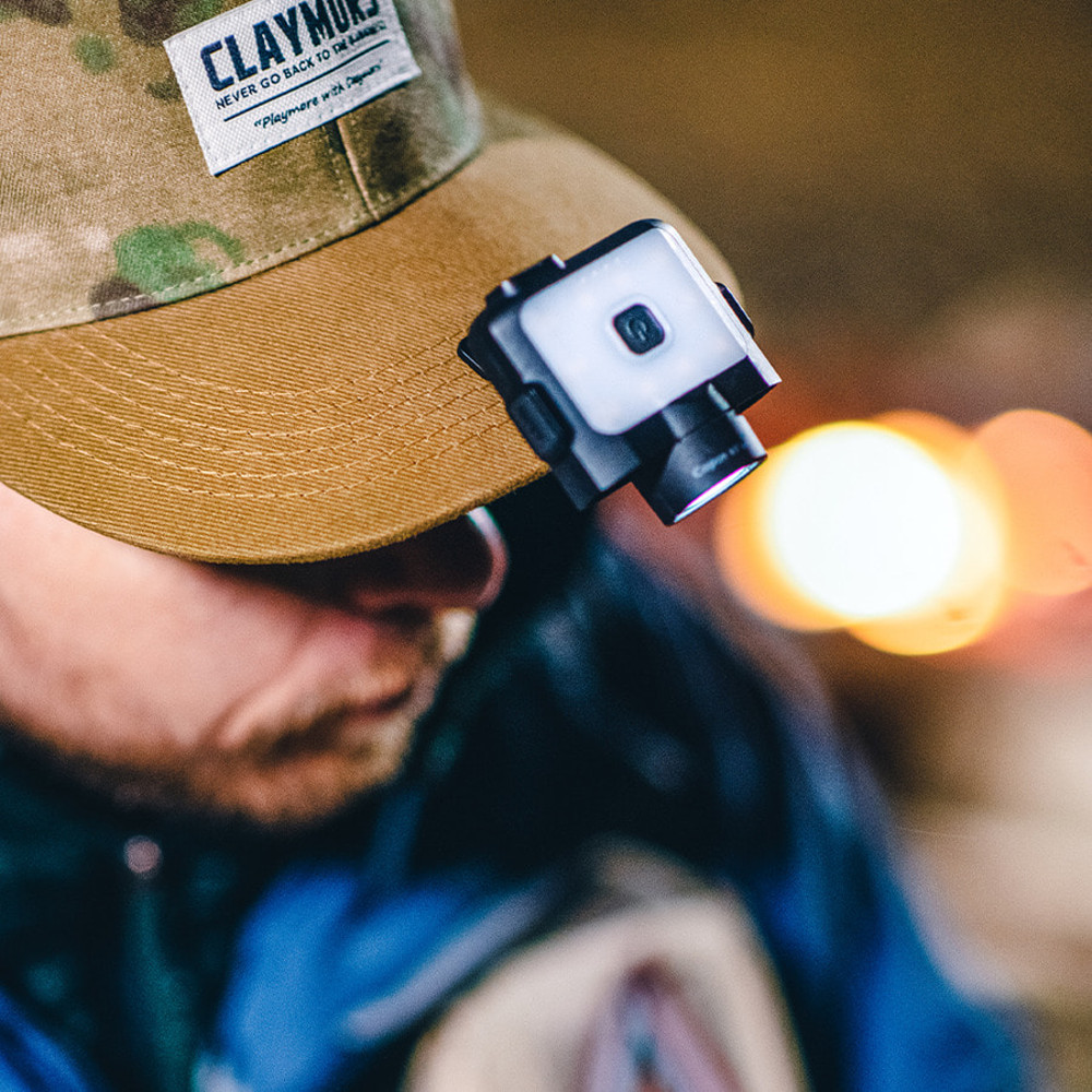 크레모아 캡온 120H 블랙 / 캡라이트 헤드랜턴 모자랜턴