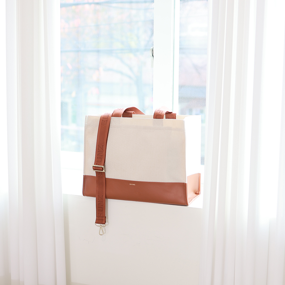 엘펀즈 캔버스 방수 국민 기저귀가방 올담백 이너백 보냉백 숄더백 쇼퍼백