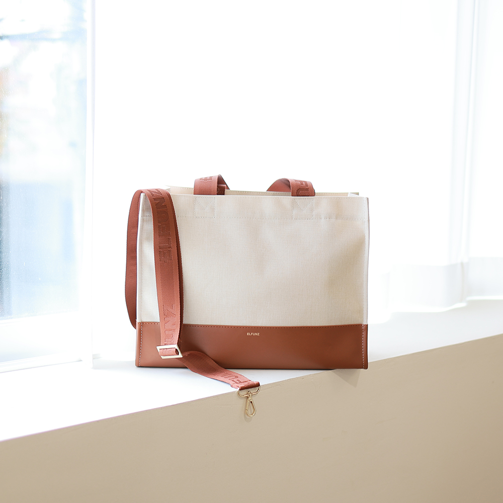 엘펀즈 캔버스 방수 국민 기저귀가방 올담백 이너백 보냉백 숄더백 쇼퍼백