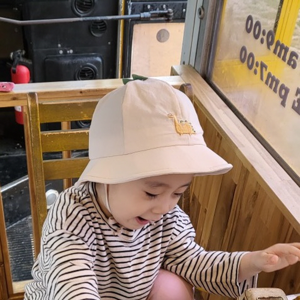 아기 버킷햇 여름 사파리모자 거즈햇 숲모자 유아 벙거지 - 상세 이미지 4