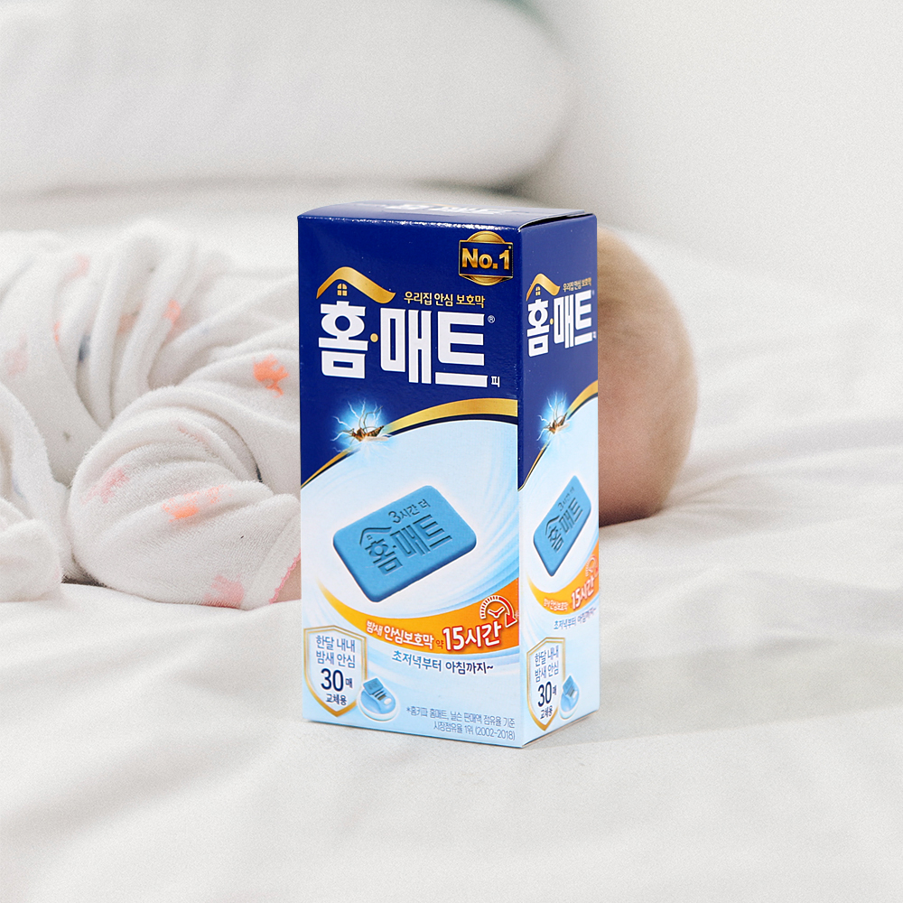 홈매트 모기 살충 매트 리필 30매 - 상품 이미지