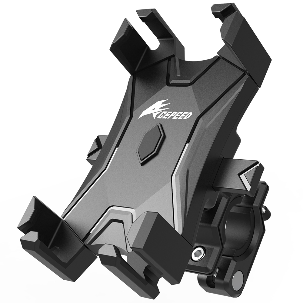 ACEPEED 자전거 킥보드 오토바이 원터치 휴대폰거치대 핸드폰거치대 용품 AP06 이미지 2