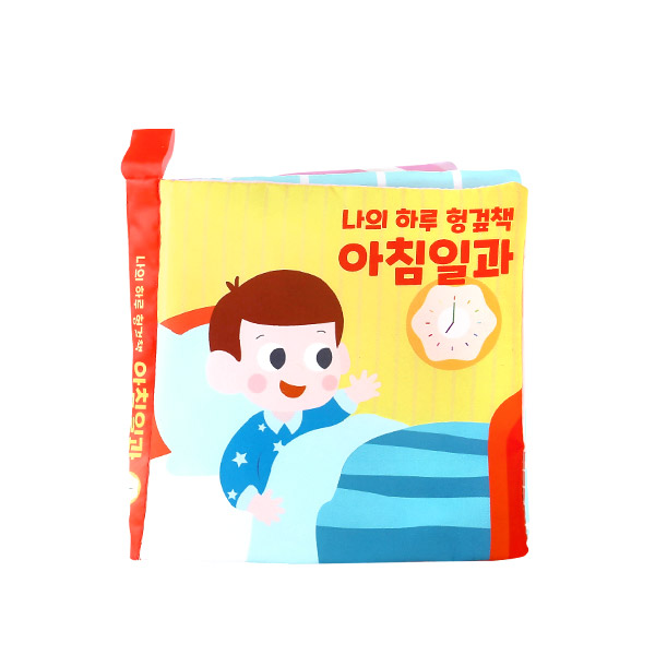 캐스비 나의하루 헝겊책 택1 아기헝겊책 촉감놀이 신생아 장난감 - 상세 이미지 2