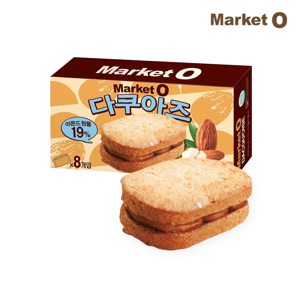 오리온 마켓오 다쿠아즈 176g 쿠키 과자 간식 : 까까하우스