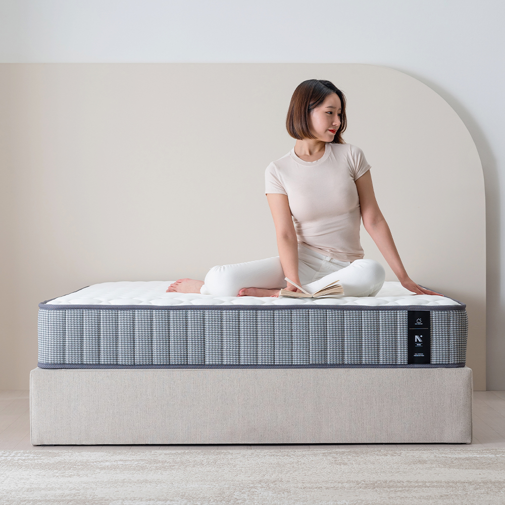 [BEST]쇼킹 허리에 좋은 단단한 안정감 쿠션 호텔 침대 바닥 매트리스 22cm, SS(슈퍼싱글), 미디엄하드