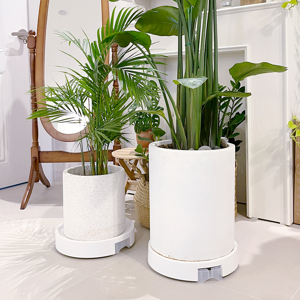 화분받침대바퀴 이동식 대형 원형 1호 물받침대