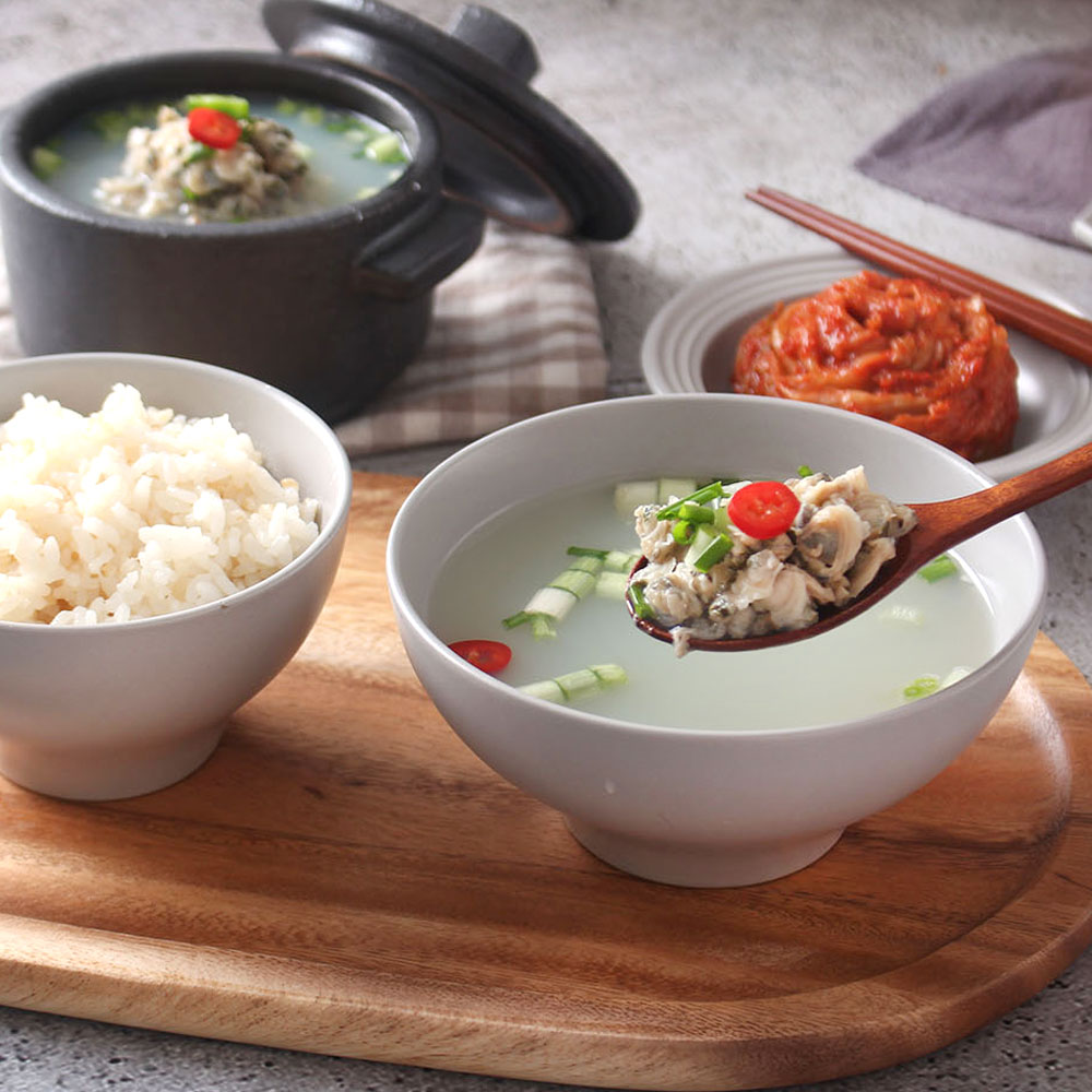 추석선물세트 정형만 장인의 국내산 100% 하동 섬진강 재첩국 500g 제첩국 명절셋트 이미지 8