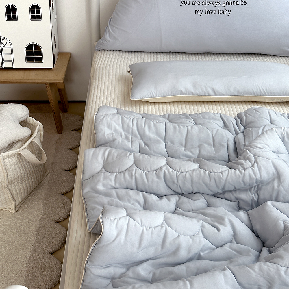 올포홈 구름 모달 아기 차렵이불 신생아 낮잠이불 키즈 겨울 담요 사계절 간절기