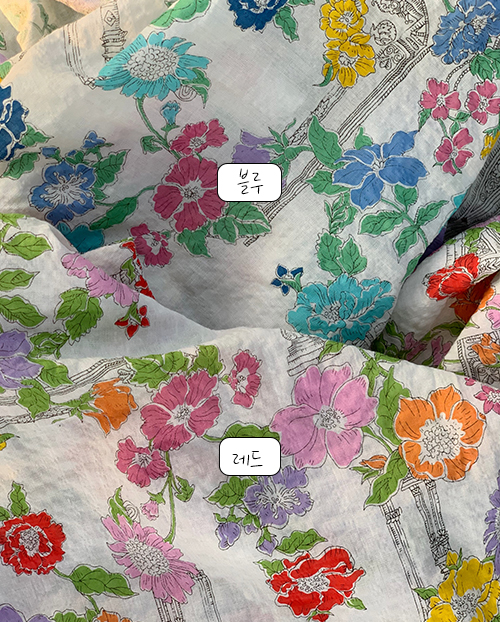 더블유패브릭 피렌체 CR 리플 냉감이불 여름 쿨링 매트커버 원단 천가게 - 상세 이미지 2