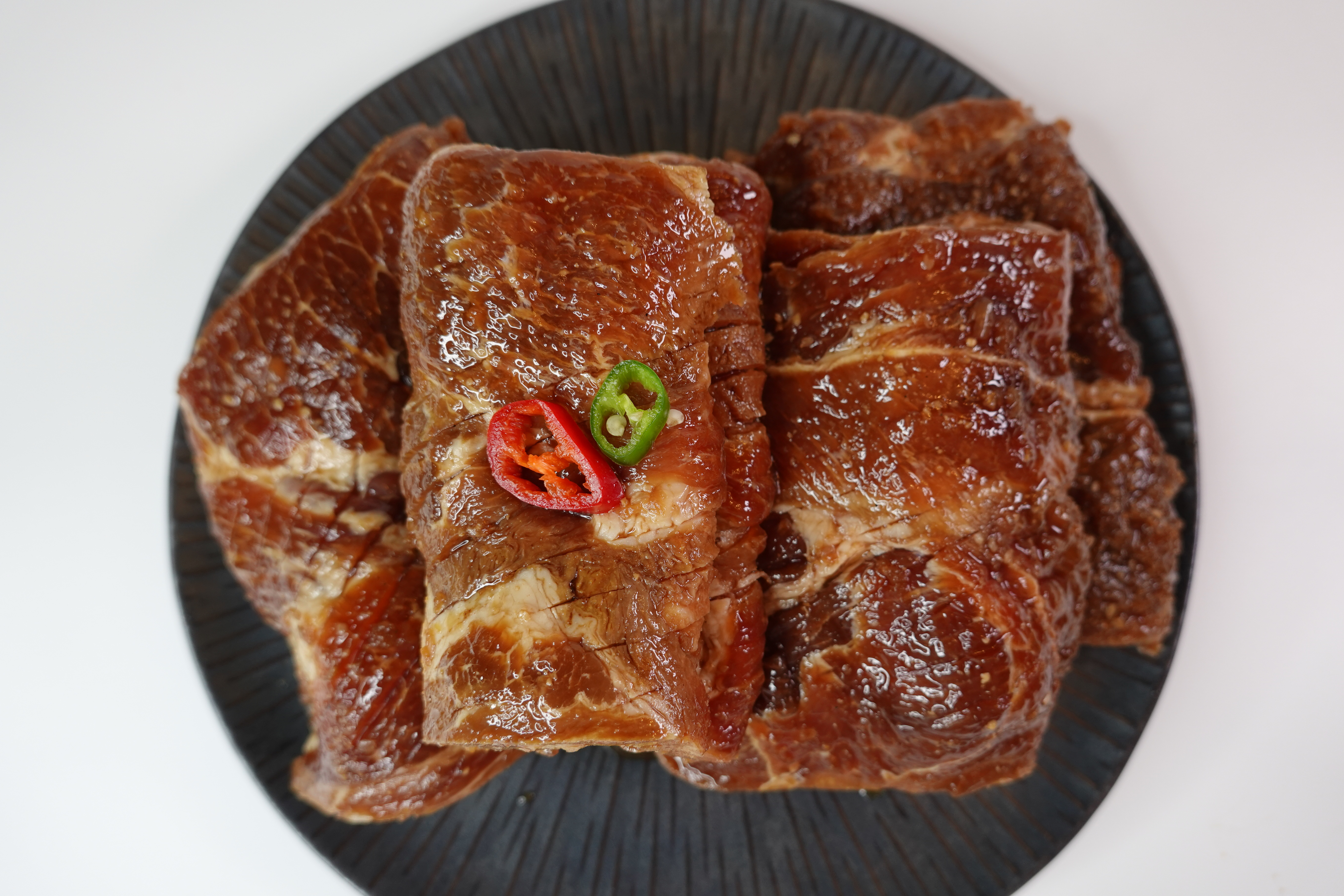 국내산 양념돼지 왕구이 2kg(5대) 돼지갈비 왕갈비 - 상품 이미지