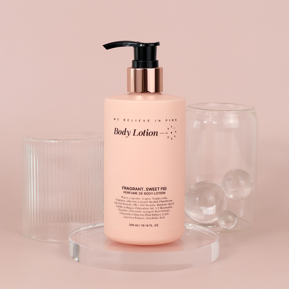 핑크로사 퍼퓸 바디로션 고보습 생과일향 스윗휘그(무화과), 300ml, 1개 - 상세 이미지 5