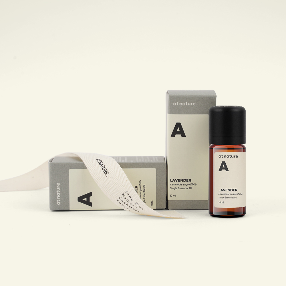 앳네이처 아로마오일 100% 천연 유기농 라벤더 10ml 에센셜 오일