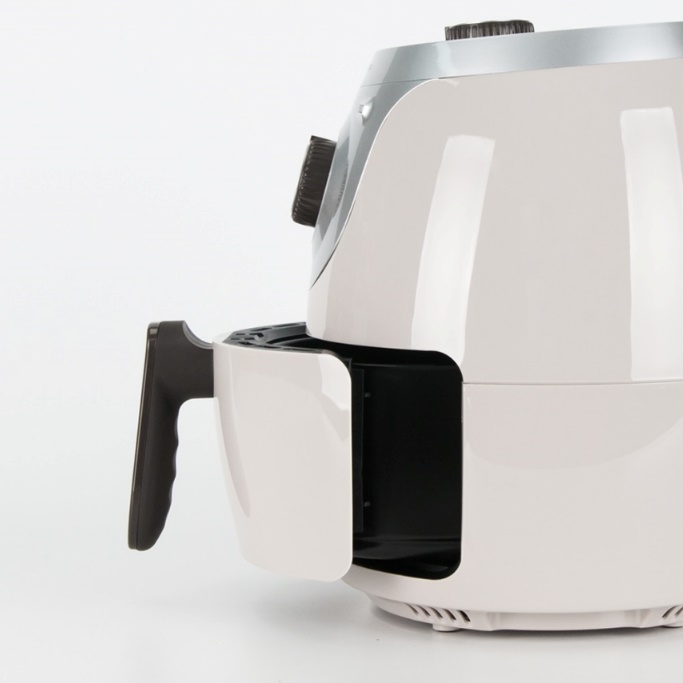 예쁜 화이트 소형 에어프라이어 에어프라이 미니 에어프라이어기