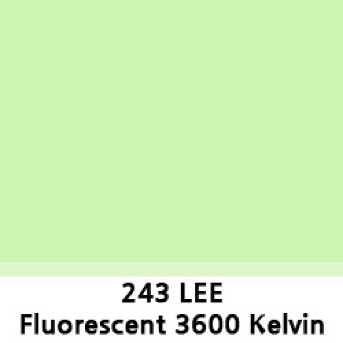 LEEFILTER 243 LEE Fluorescent 3600 Kelvin