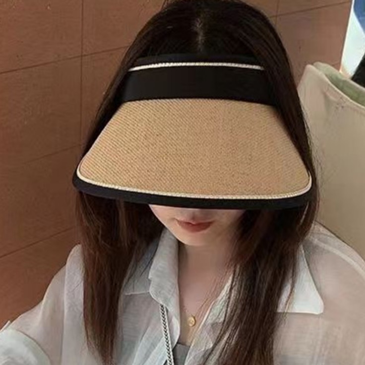 여성 여름 골프 모자 여자 골프용 모자 와이드앵글모자 - 메인 이미지