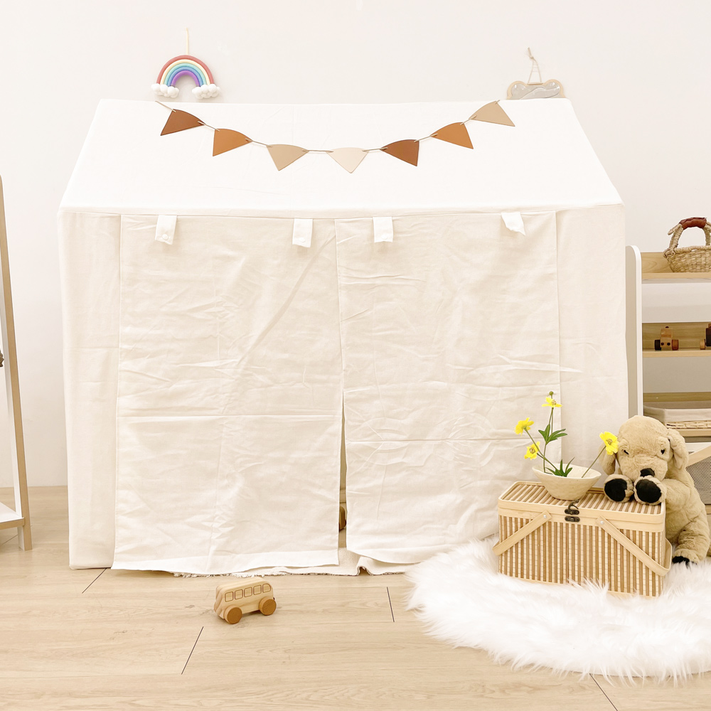 심플룸 개방형 인디언 텐트 아기 유아 키즈 어린이 놀이 플레이하우스