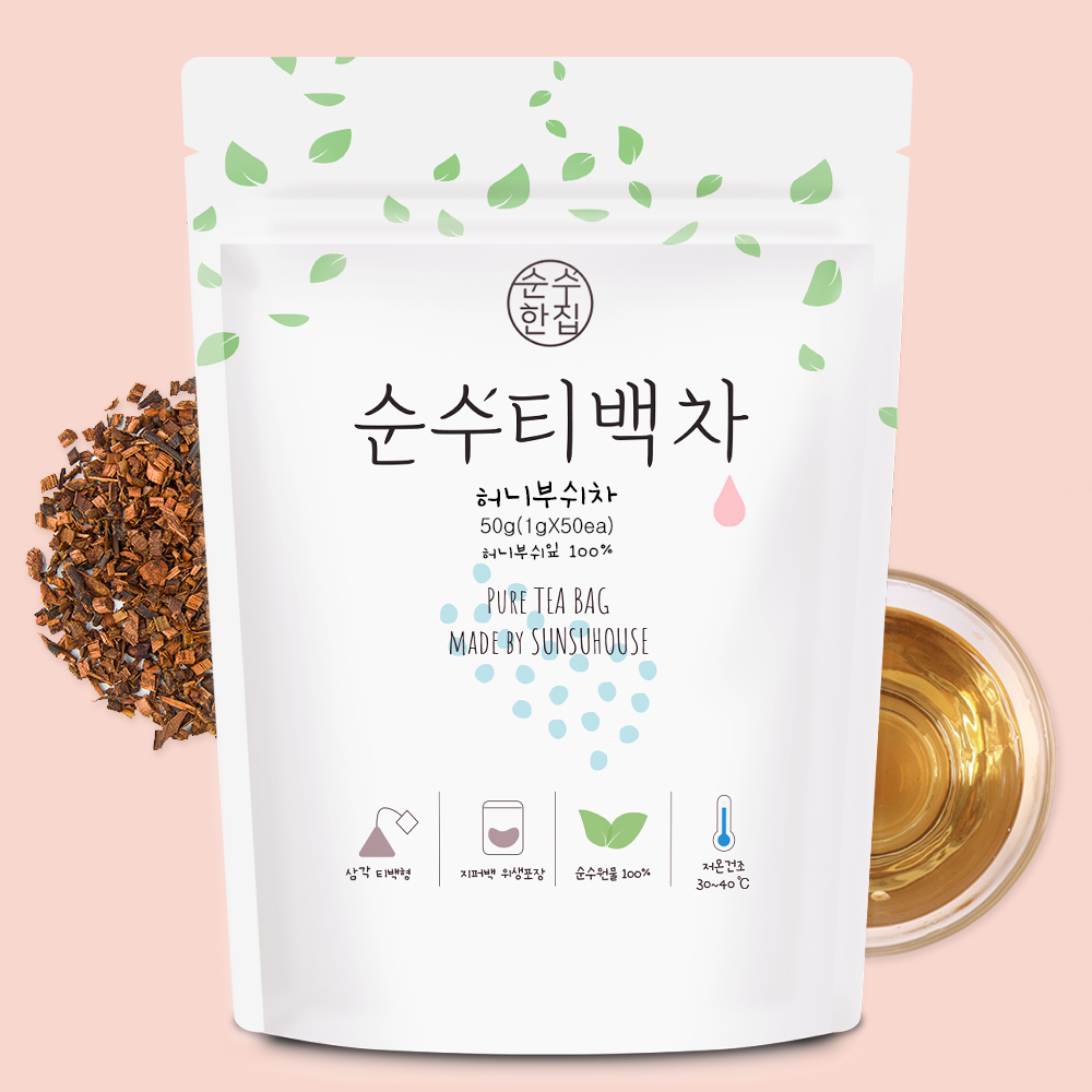 순수한집 허니부쉬차 티백 50개입 - 상품 이미지
