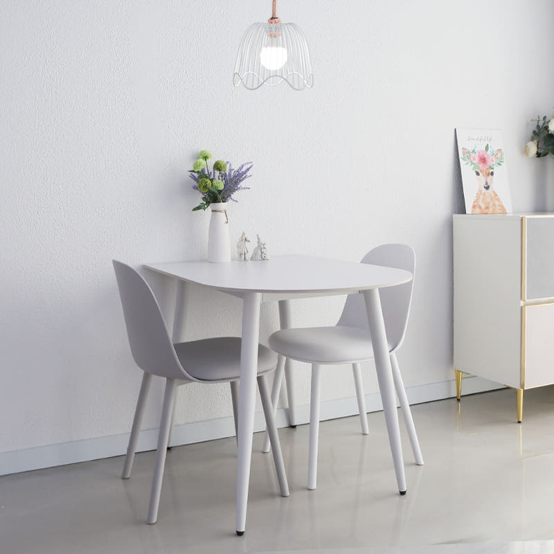 라운드 정사각 세라믹 식탁