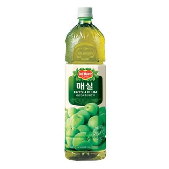 롯데칠성 델몬트 1.5L 종합음료 오렌지 토마토 망고 알로에 포도 매실 각1개씩 총6개 - 상세 이미지 3