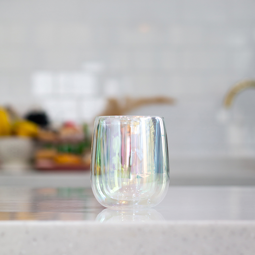 레토 오로라 이중 내열 유리컵 360ml 맥주잔 하이볼 위스키잔 LGC-A03H