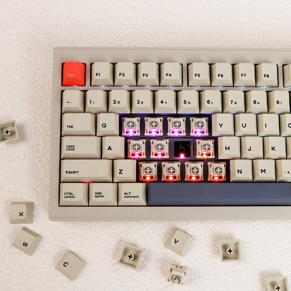 V87 Pro 풀알루미늄 무선 키보드(3모드/VIA) 완제품 TKL 바로몰 바로웍스 - 상세 이미지 2
