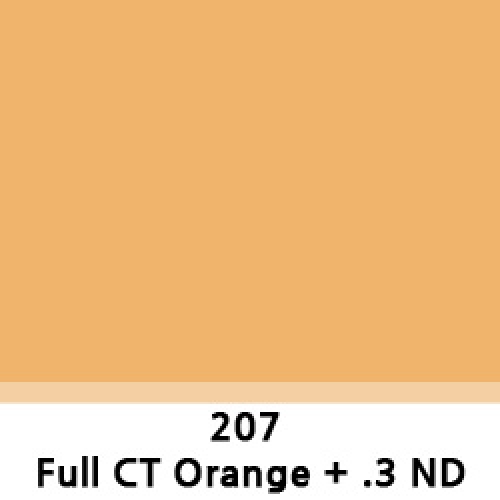 LEEFILTER 207 Full C.T. orange + .3ND