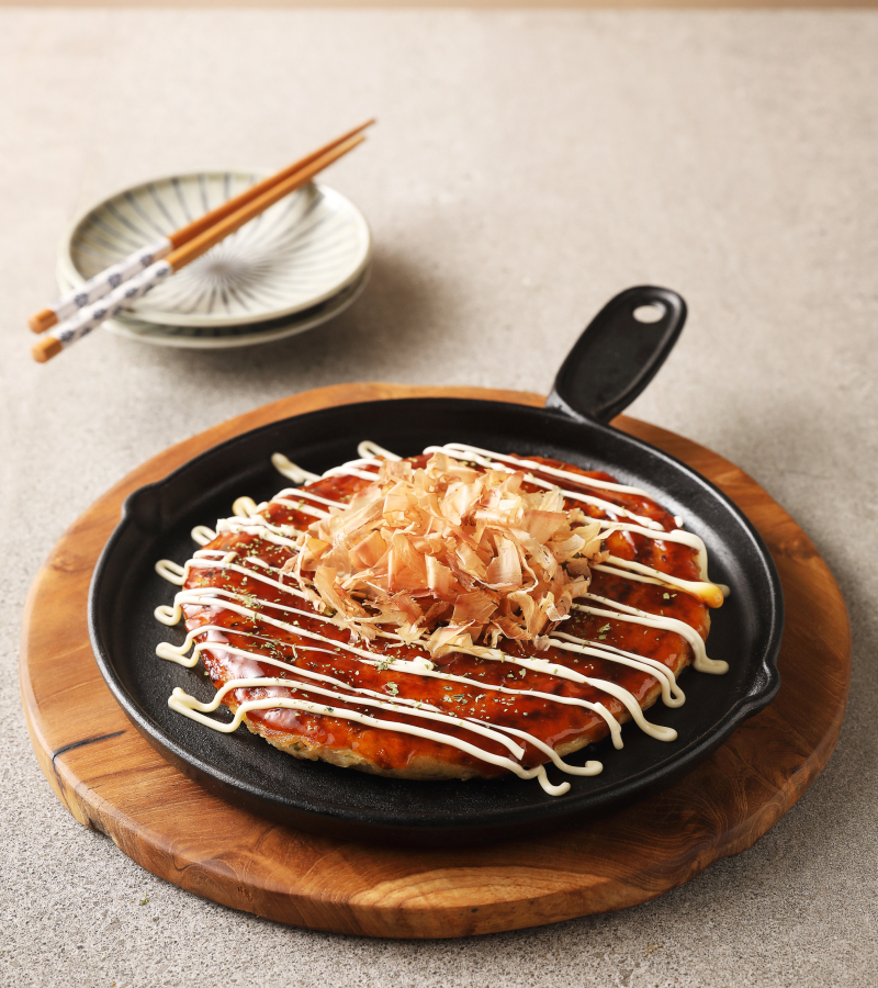 오사카식 오코노미야끼 350g 오꼬노미야끼 해물 이자카야 냉동 이미지 6