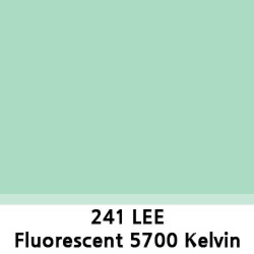 LEEFILTER 241 LEE Fluorescent 5700 Kelvin