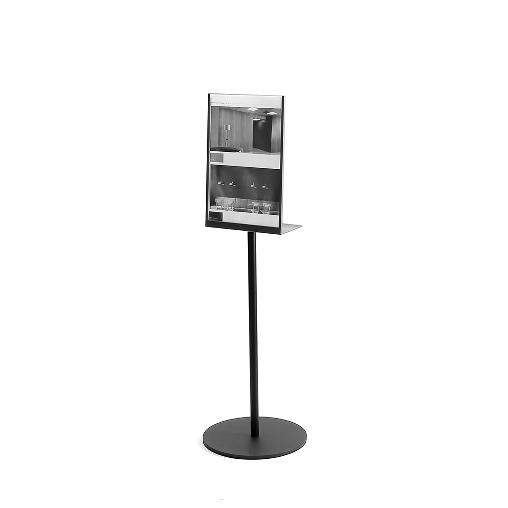 모서리 라운드 POP 스탠드 안내판 웰컴보드 A4 250mm 포스터 거치대 CRBM-A4WTH-250 - 상세 이미지 3