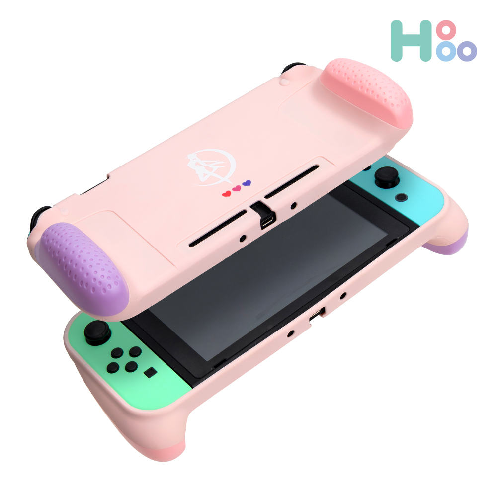 (손목보호)닌텐도스위치케이스 멀티 그립케이스 달의요정 커버 - 상품 이미지