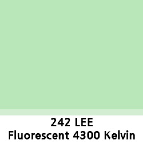 LEEFILTER 242 LEE Fluorescent 4300 Kelvin