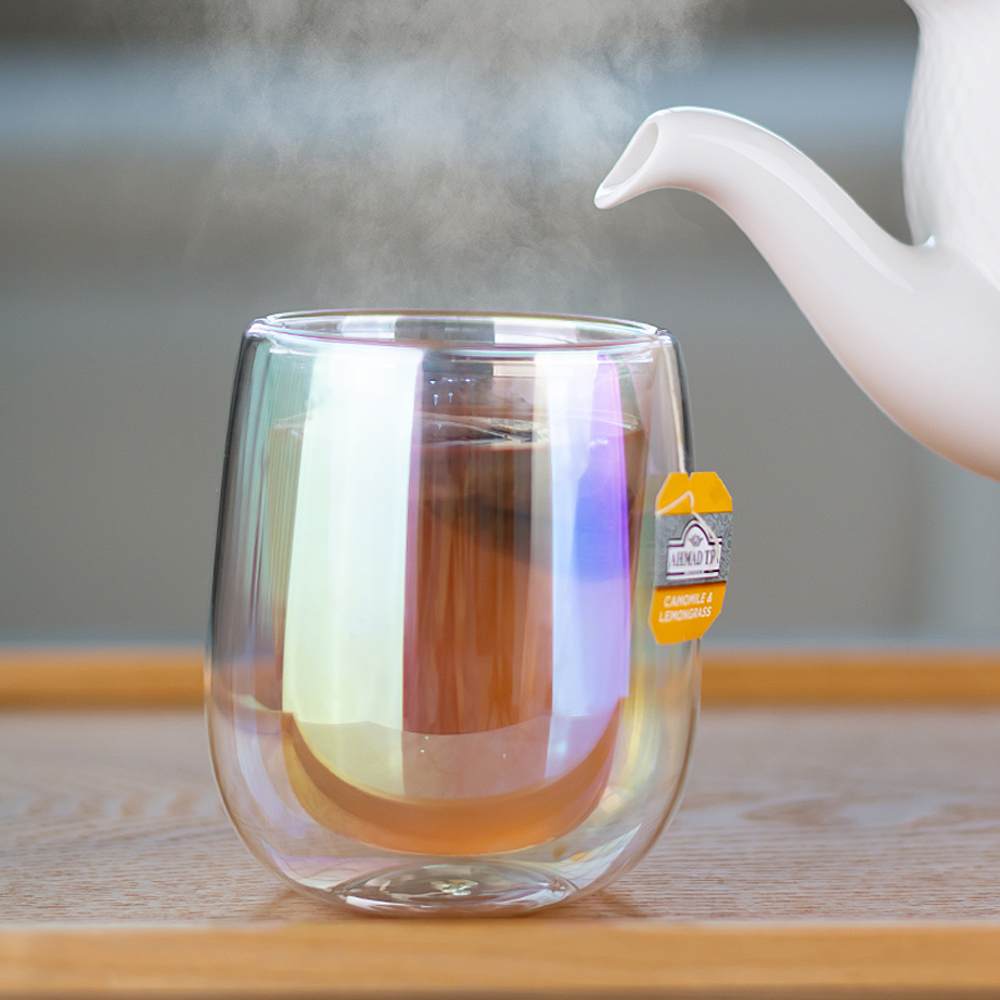 레토 오로라 이중 내열 유리컵 360ml 맥주잔 하이볼 위스키잔 LGC-A03H