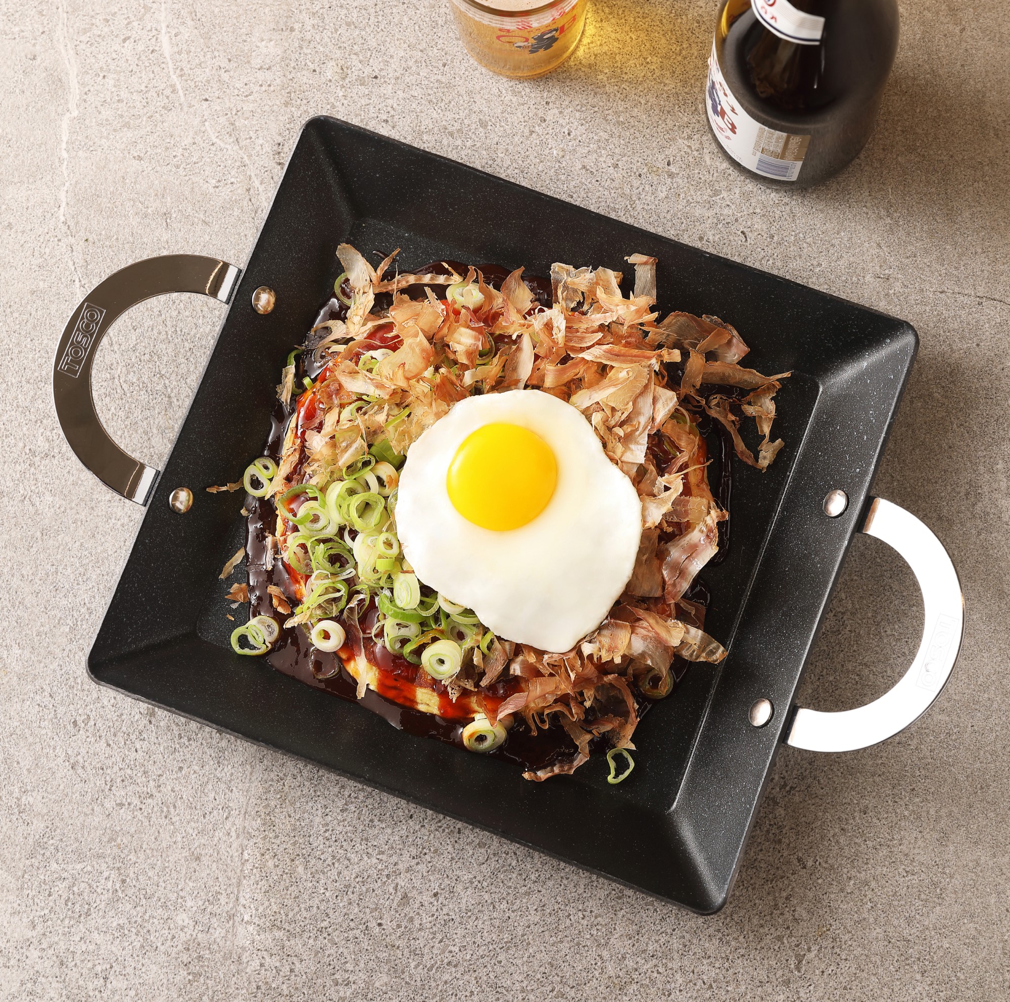 오사카식 오코노미야끼 350g 오꼬노미야끼 해물 이자카야 냉동 - 상품 이미지