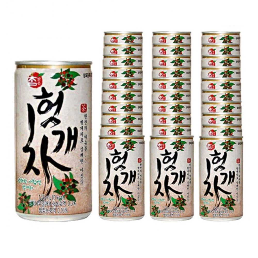 30개x175ml 헛개차 미니캔 소캔 숙취 헛개차캔 액상차 사무실 손님 모텔 행사 차음료 : 지엔브릿지