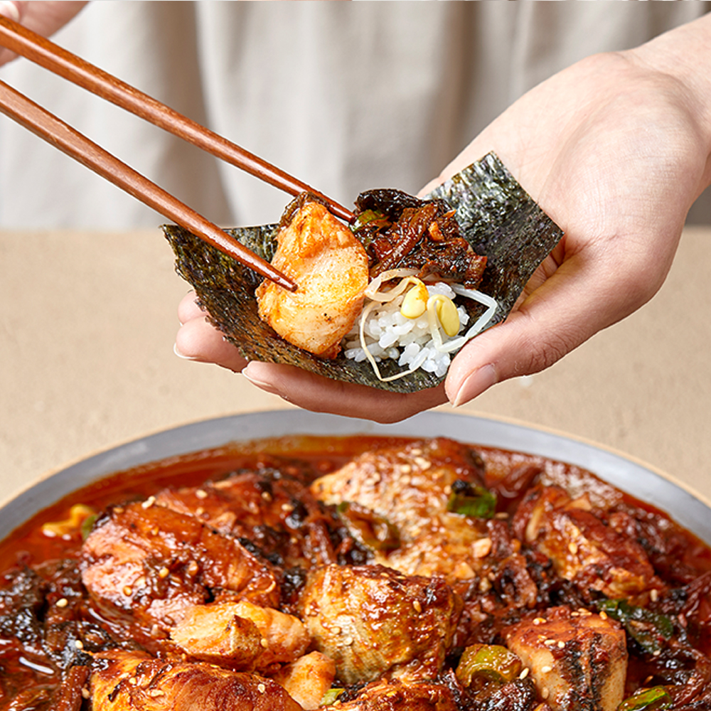 쿡솜씨 시래기 코다리 조림 밀키트 국내산 무청시래기 손질 코다리 두마리 - 상세 이미지 2