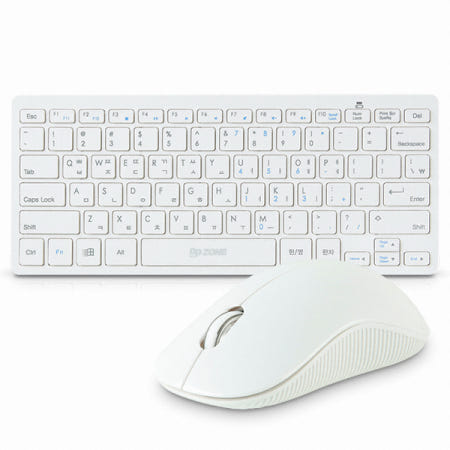 Aidata DMK-1300M (화이트) 미니 무선키보드 마우스 세트
