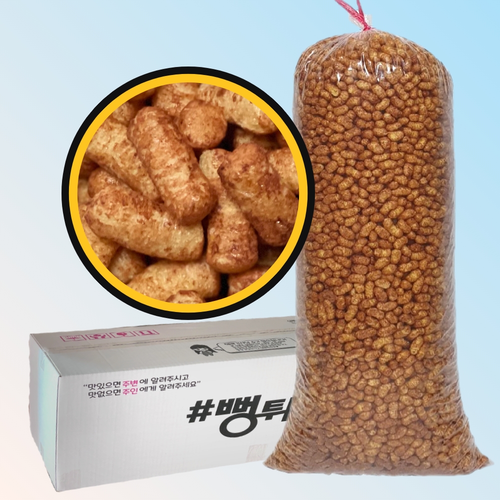 [샵뻥튀기]  참맛콘 3.5Kg 대용량 옥수수 맛나 팝콘 백옥 강냉이 공작소 업소용 이미지
