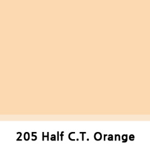 LEEFILTER HALF CT ORANGE (CTO) 3800K