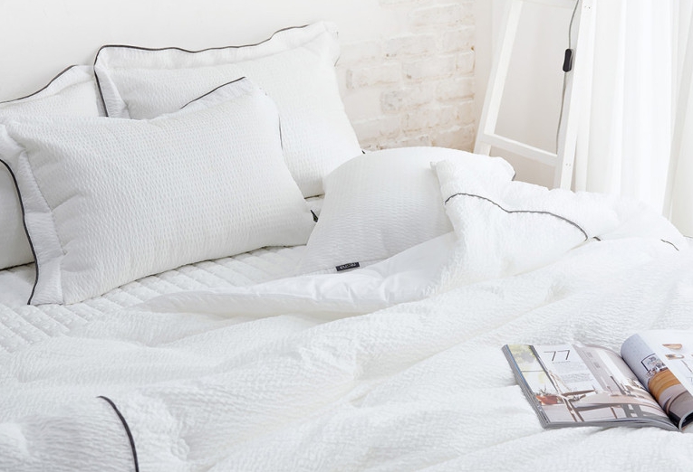 시어서커 라인 여름 차렵이불 - 상세 이미지 5