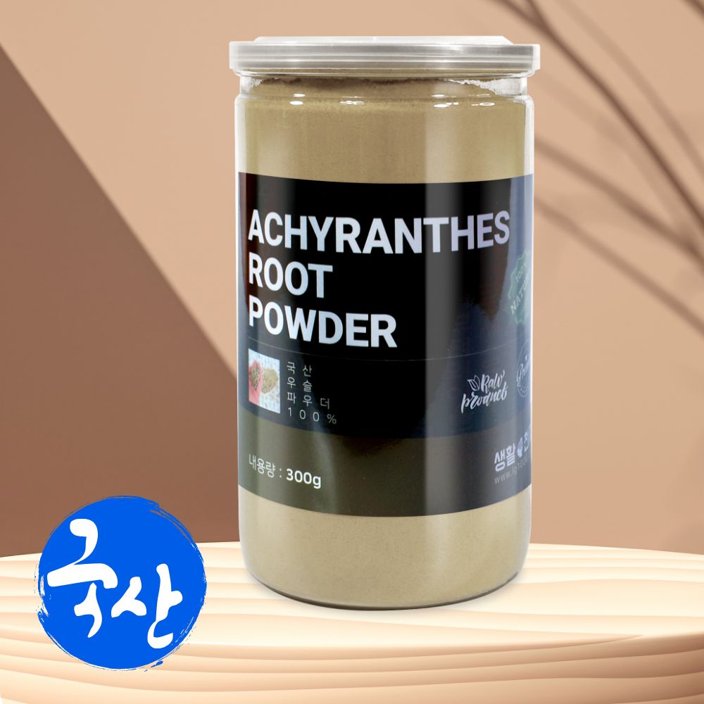 국산 우슬가루 300g 쇠무릎 우슬 뿌리 분말 - 상품 이미지